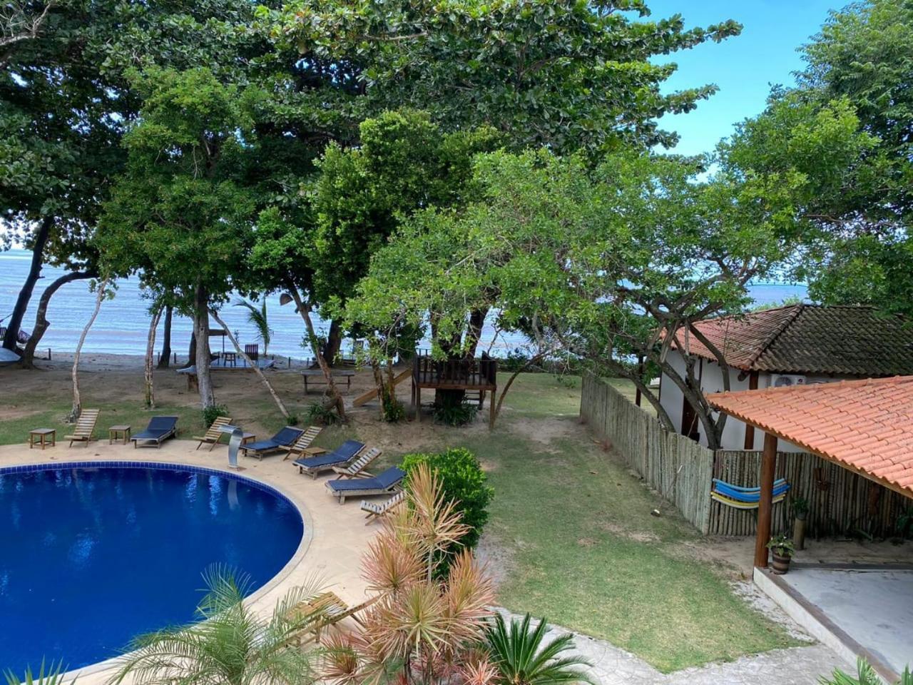 Pousada Maré Cumuruxatiba Exterior foto